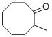 structure of CAS# 10363-27-6, 2-Methylcyclooctanone