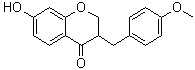 CAS # 103680-87-1, 2,3-Dihydro-7-hydroxy-3-[(4-methoxyphenyl)methyl]-4H-1-benzopyran-4-one, Dihydrobonducellin