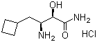 CAS # 1036931-35-7, (alphaR,betaS)-beta-Amino-alpha-hydroxycyclobutanebutanamide hydrochloride (1:1)