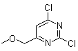 structure of CAS# 1037543-27-3, 2,4-二氯-6-(甲氧基甲基)嘧啶