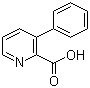 structure of CAS# 103863-15-6, 3-苯基-2-吡啶羧酸