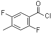 structure of CAS# 103877-56-1, 2,5-二氟-4-甲基苯甲酰氯