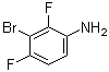 structure of CAS# 103977-79-3, 3-Bromo-2,4-difluoroaniline