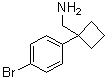 structure of CAS# 1039932-36-9, 1-(4-溴苯基)环丁烷甲胺