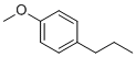 structure of CAS# 104-45-0, 1-Methoxy-4-propylbenzene
