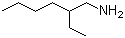 2-Ethylhexylamine molecular structure (CAS 104-75-6)