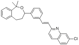 structure of CAS# 1040351-42-5, 孟鲁司特环化醚杂质