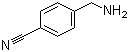 structure of CAS# 10406-25-4, 4-Cyanobenzylamine
