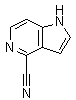 structure of CAS# 1040682-68-5, 1H-吡咯并[3,2-c]吡啶-4-甲腈