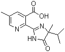structure of CAS# 104098-48-8, Imazameth