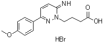 structure of CAS# 104104-50-9, Gabazine