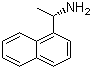 structure of CAS# 10420-89-0, (S)-(-)-1-(1-Naphthyl)ethylamine