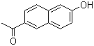 structure of CAS# 10441-41-5, 6-Acetyl-2-naphthol