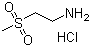 CAS # 104458-24-4, 2-Aminoethylmethylsulfone hydrochloride