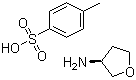 (S)-3-Aminotetrahydrofuran p-toluenesulfonate molecular structure (CAS 104530-80-5)