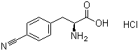 structure of CAS# 104531-20-6, 4-Cyano-L-phenylalanine monohydrochloride