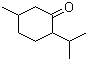CAS 登录号：10458-14-7, 薄荷酮, 5-甲基-2-(1-甲基乙基)环己酮