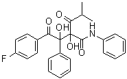CAS # 1046118-44-8, 5,6-Dideoxy-1-C-(4-fluorophenyl)-5-methyl-2-C-phenyl-3-C-[(phenylamino)carbonyl]-hexos-4-ulose