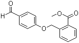 structure of CAS# 1046494-85-2, 2-[(4-甲酰基苯氧基)甲基]苯甲酸甲酯