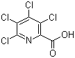 structure of CAS# 10469-09-7, Tetrachloropyridine-2-carboxylic acid