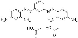 CAS # 104744-50-5, Basic Brown 4, 4,4'-[1,3-Phenylenebis(2,1-diazenediyl)]bis-1,3-benzenediamine acetate