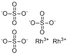 CAS # 10489-46-0, Rhodium(III) sulfate, Dirhodium trisulphate