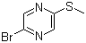 structure of CAS# 1049026-49-4, 2-溴-5-甲硫基吡嗪