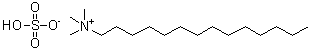 CAS # 104903-23-3, N,N,N-Trimethyl-1-tetradecanaminium sulfate (1:1)