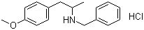 CAS # 1049695-95-5, 4-Methoxy-alpha-methyl-N-(phenylmethyl)benzeneethanamine hydrochloride