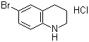 structure of CAS# 1050161-23-3, 6-溴-1,2,3,4-四氢喹啉盐酸盐