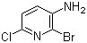 structure of CAS# 1050501-88-6, 2-溴-6-氯-3-吡啶胺