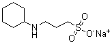 CAS # 105140-23-6, 3-(Cyclohexylamino)-1-propanesulfonic acid monosodium salt