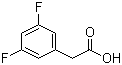 CAS # 105184-38-1, 3,5-Difluorophenylacetic acid, 2-(3,5-Difluorophenyl)acetic acid