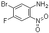 structure of CAS# 1052686-50-6, 5-溴-4-氟-2-硝基苯胺