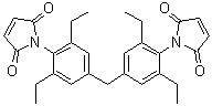 CAS # 105357-12-8, Bis(3,5-diethyl-4-maleimidophenyl)methane, 1,1'-[Methylenebis(2,6-diethyl-4,1-phenylene)]bis[1H-pyrrole-2,5-dione]
