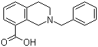 structure of CAS# 1053656-29-3, 2-Benzyl-1,2,3,4-tetrahydroisoquinoline-8-carboxylic acid