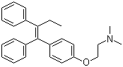 structure of CAS# 10540-29-1, Tamoxifen