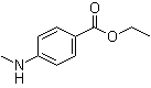 CAS # 10541-82-9, 4-Ethoxycarbonyl-N-methylaniline, Ethyl 4-(methylamino)benzoate, Ethyl p-(methylamino)benzoate, NSC 265435