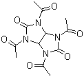 structure of CAS# 10543-60-9, N,N',N'',N'''-Tetraacetylglycoluril