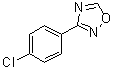 3-(4-Chlorophenyl)-1,2,4-oxadiazole molecular structure (CAS 10550-15-9)