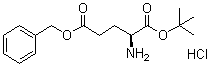 structure of CAS# 105590-97-4, L-谷氨酸 1-叔丁基 5-苄基酯盐酸盐
