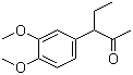 CAS 登录号：105638-31-1, 3-(3,4-二甲氧基苯基)戊-2-酮