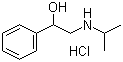 CAS 登录号：10568-00-0, 2-异丙基氨基-1-苯基乙醇盐酸盐