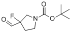 CAS # 1057322-52-7, Tert-butyl 3-fluoro-3-formylpyrrolidine-1-carboxylate