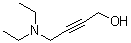 CAS # 10575-25-4, 4-(Diethylamino)-2-butyn-1-ol, 1-(N,N-Diethylamino)-4-hydroxy-2-butyne