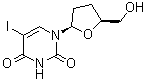 structure of CAS# 105784-83-6, 5-Iodo-2',3'-dideoxyuridine