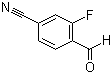 structure of CAS# 105942-10-7, 2-Fluoro-4-cyanobenzaldehyde