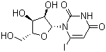 structure of CAS# 105967-11-1, 6-碘尿苷