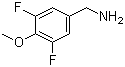 CAS # 105969-16-2, 3,5-Difluoro-4-methoxybenzylamine