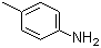 structure of CAS# 106-49-0, p-Toluidine
